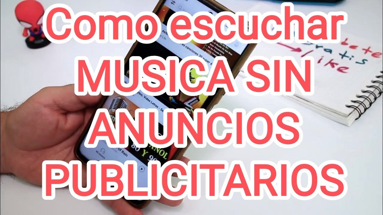 Suscripciones para música sin anuncios